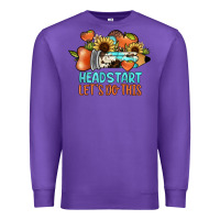 Purple headstart let's do this Premium Sweatshirt - JahusDesignShop