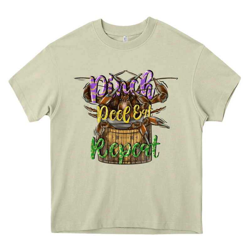 Pinch Peel Eat Repeat Heavy Core Tee by CowGirlArtShop | Teevron