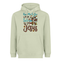 Matcha give me coffee with a side of jesus Heavyweight Hoodie - JahusDesignShop
