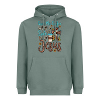 Sage give me coffee with a side of jesus Heavyweight Hoodie - JahusDesignShop