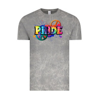 Cloud Rock Hippie pride Vintage Tee - FaDigitalArtStudio