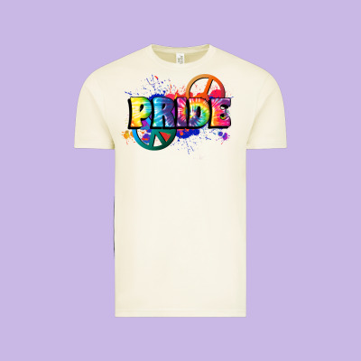 Hippie Pride Vintage Tee Designed By Fadigitalartstudio