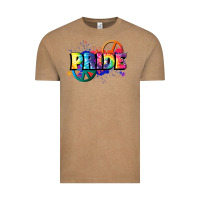 Vintage Coffee Hippie pride Vintage Tee - FaDigitalArtStudio