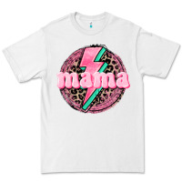 Mama Leopard Background Mother's Day Premium Tee | Teevron