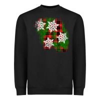 Black christmas patch Heavyweight Sweatshirt - AdoDesignShop