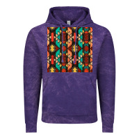 Cloud Purple native american aztec seamless pattern Vintage Hoodie - BundleAndBundleShop