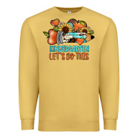 Antique Gold kindergarten let's do this Premium Sweatshirt - JahusDesignShop