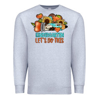 Heather Grey kindergarten let's do this Premium Sweatshirt - JahusDesignShop