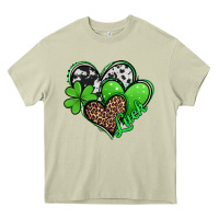 Mossy St. Patrick's Day hearts Heavy Core Tee - Jasminsmagicworld