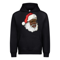Black african american santa Urban Hoodie - RanaPortraitStore
