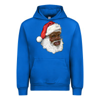 Cobalt african american santa Urban Hoodie - RanaPortraitStore