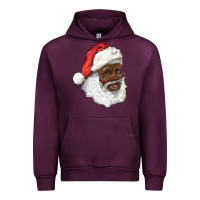 African American Santa Urban Hoodie | Teevron