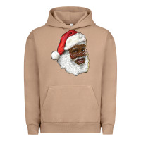 Pigment Burro african american santa Urban Hoodie - RanaPortraitStore