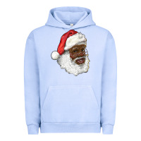 Pigment Grape Ice african american santa Urban Hoodie - RanaPortraitStore