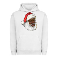 Pigment Lunar Rock african american santa Urban Hoodie - RanaPortraitStore