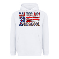White batter up preschool Heavyweight Hoodie - JahusDesignShop