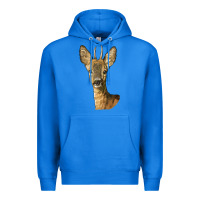 True Royal Red brocket Deer Head Premium Hoodie - LillyAllenDesigns
