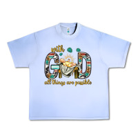 Grape Ice with god all things are possible with baby jesus bbs Urban Heavy Tee - BundleAndBundleShop