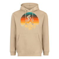 Mushroom mountainbike downhill retro vintage gift   mountain bike Heavyweight Hoodie - DesigneFamous