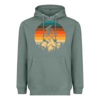 Sage mountainbike downhill retro vintage gift   mountain bike Heavyweight Hoodie - DesigneFamous