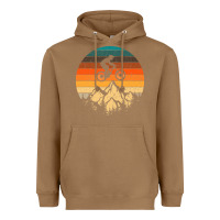 Toasted Coconut mountainbike downhill retro vintage gift   mountain bike Heavyweight Hoodie - DesigneFamous