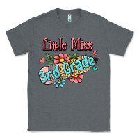 Charcoal Heather little miss third grade Classic Tee - Jasminsmagicworld
