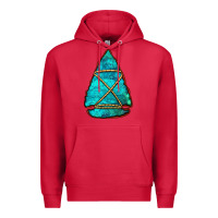 Cardinal turquoise arrowhead Premium Hoodie - Jasminsmagicworld