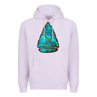 Lilac turquoise arrowhead Premium Hoodie - Jasminsmagicworld