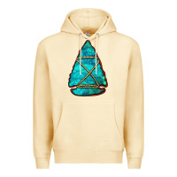 Pina Colada turquoise arrowhead Premium Hoodie - Jasminsmagicworld