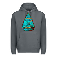 Rock turquoise arrowhead Premium Hoodie - Jasminsmagicworld
