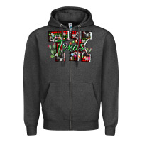 Charcoal Heather texas tx christmas Zipper Hoodie - AdoDesignShop
