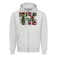 Dove Grey texas tx christmas Zipper Hoodie - AdoDesignShop
