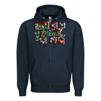Navy texas tx christmas Zipper Hoodie - AdoDesignShop