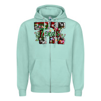 Seafoam texas tx christmas Zipper Hoodie - AdoDesignShop