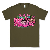 Army Green Cancer pumpkins Cancer Awareness Classic Tee - HowdyJamesFarm