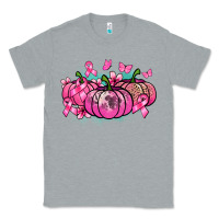 Heather Grey Cancer pumpkins Cancer Awareness Classic Tee - HowdyJamesFarm