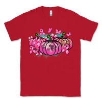 Red Cancer pumpkins Cancer Awareness Classic Tee - HowdyJamesFarm