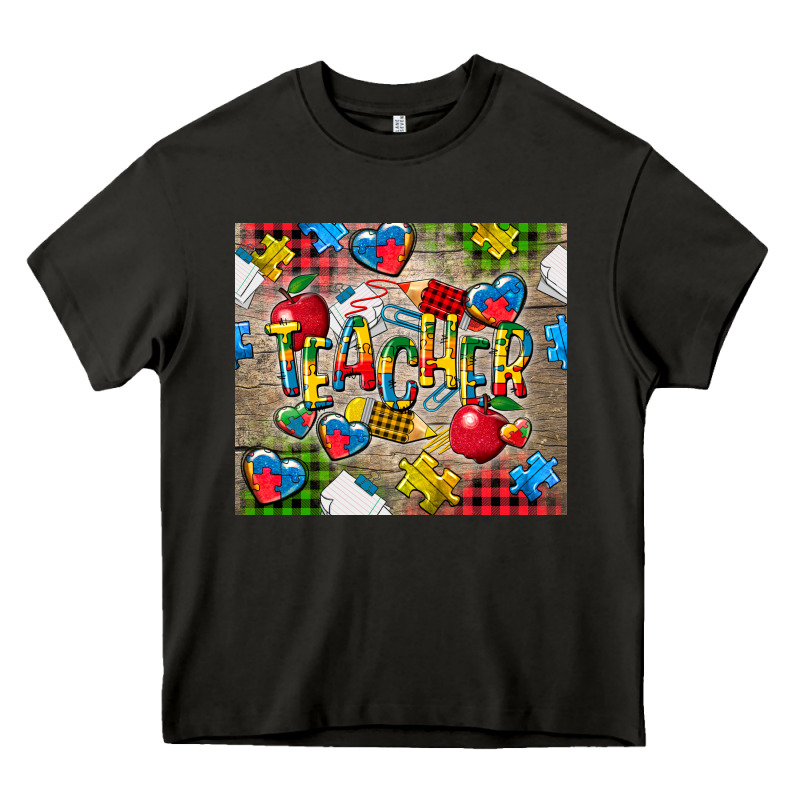 Teacher Autism Heavy Core Tee by CowGirlArtShop | Teevron