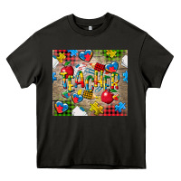 Asphalt teacher autism Heavy Core Tee - CowGirlArtShop