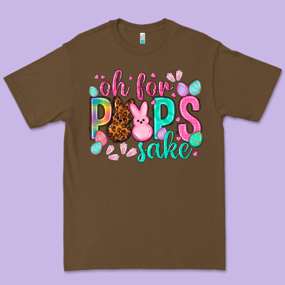 Oh For Peeps Sake Easter Day Premium Tee Designed By Howdyjamesfarm