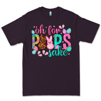 Plum oh for peeps sake Easter Day Premium Tee - HowdyJamesFarm