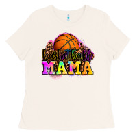Bone basketball mama Ladies Tee - OliviaCreatesArt
