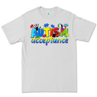 Dove Grey Autism acceptance Premium Tee - CowGirlArtShop