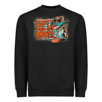 Black blame it all my roots Heavyweight Sweatshirt - AdoDesignShop