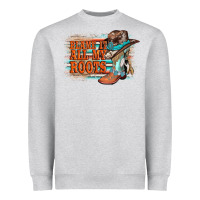Heather Grey blame it all my roots Heavyweight Sweatshirt - AdoDesignShop
