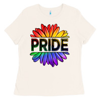Bone hippie pride sunflowers Ladies Tee - OliviaCreatesArt