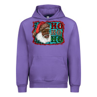 Tulip african american santa ho ho ho Urban Hoodie - RanaPortraitStore