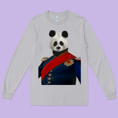 Pet Portraits, Custom Pet Portraits, Renaissance Dog Portraits, Custom Long Sleeve Tee Designed By Ranaportraitstore