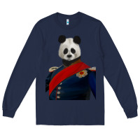 Navy Pet Portraits, Custom Pet Portraits, Renaissance Dog Portraits, Custom Long Sleeve Tee - RanaPortraitStore