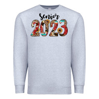 Heather Grey senior 2023 western Premium Sweatshirt - JahusDesignShop